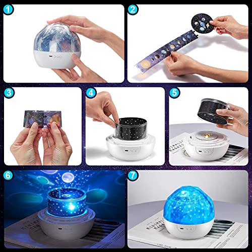 Solar system deals light projector