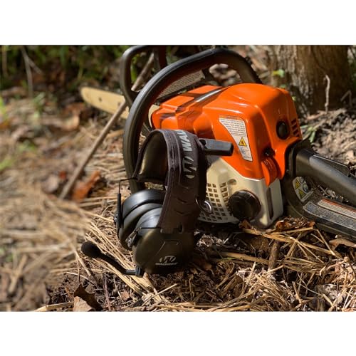 Walker's Saftey Passive Bluetooth Muff 24Db NRR, W/Auto Shutoff, Adjustable Mic with Windscreen, Hi-Viz Green