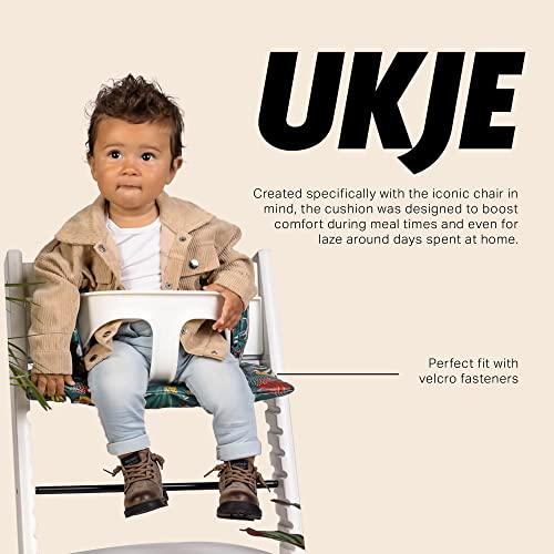 Ukje | Cushion for Stokke Tripp Trapp | Many Colors & Patterns | Handmade in Europe | Compatible with Tripp Trapp High Chair, Stokke High Chair for Stokke Tripp Trapp Cushion and Tripp Trapp Cushion
