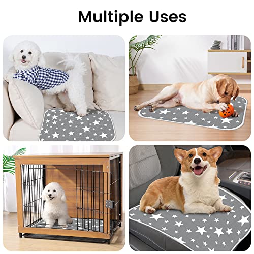 LONENESSL Pee Pad for Dogs 2 Pack, Washable Puppy Pads for Potty Training, Eco-Friendly Reusable Puppy Training Pads Puppy Pet Dog Indoor Cat Toilet Training Pads Dog Mat Super Absorbent 50*70CM