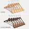 6 Pack Luxury Wooden Suit Hangers Wood Coat Hangers, Extra-Wide Shoulder, 360 Degree Swivel Hooks, High Grade (6 Pack)