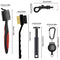 SENHAI Golf Club Groove Cleaner with 2 Pcs Golf Dual-Bristle Brush for Golfing Accessories, Clubs, Shoes,Wedges and Irons