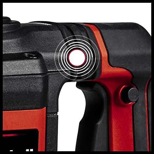Einhell TE-RH 40 3F Rotary Hammer Drill Kit | SDS Max 3-in-1 Drill - Pneumatic Impact Drilling/Chiselling With and Without Lock | 1050W, 10 Joule Impact Force, Anti-Vibration System