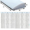 Solid Silicone Indoor Threshold Ramps, Rise Curb Ramp Portable Wheelchair Ramps Kerb Ramp, Portable Free Cut for Sweeping Robot/Bicycles/Disabled Chair,80x2x1.2cm(31.5x0.8x0.5inch)