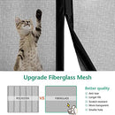 SANJIANKER Magnetic Door Screen, Durable Fiberglass Mesh Curtain Heavy Duty Screen Door for Sliding Doors, Patio, Pet and Kid Friendly, Fits Doors up to 72" x 80"