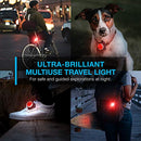 Vont USB Rechargable Bike Light Set Ultra Bright Front Back Illumination The Only LED Bicycle Light You'll Need. Long Battery Life IPX4 Water Resistant 4 Different Modes