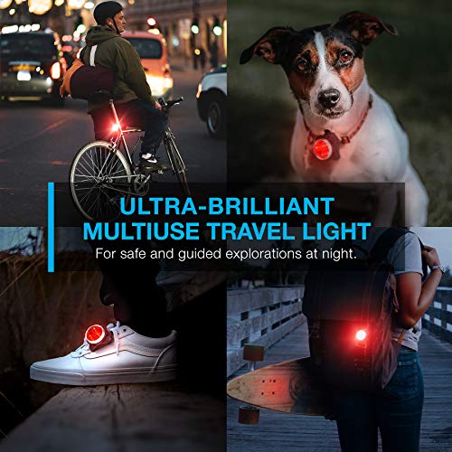 Vont USB Rechargable Bike Light Set Ultra Bright Front Back Illumination The Only LED Bicycle Light You'll Need. Long Battery Life IPX4 Water Resistant 4 Different Modes