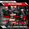 GearLight S400 Rechargeable Bike Light Set - Night Riding Accessories - White Elephant Stocking Stuffer for Men