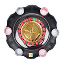 Invero Casino-Style Electric Roulette Wheel - Adults Drinking Game Includes 6 Shot Glasses and all Equipment - Fun Novelty Drinks Accessory for all Parties, Festive Times, Homes and more