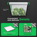 VIVOSUN 24"x24"x36" Mylar Hydroponic Grow Tent with Observation Window and Floor Tray for Indoor Plant Growing 2'x2'