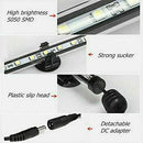 LED Aquarium Lights Submersible Air Bubble RGB Light for Fish Tank Underwater (27CM)