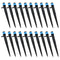 E-outstanding 20-Pack Irrigation Drippers 360 Degrees Adjustable Full Circle Type Micro Spray Drip Emitters Watering Sprinklers Garden Water Irrigation System Sprayers