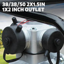 Black Eagle 2" Twin Impeller High Pressure Water Pump - 6.5HP Genuine HONDA GX200 Engine - Heavy-duty Petrol Fire Fighting High Flow Water Transfer Pump with Superior Reliability - 115m Pump Lift