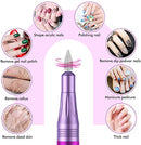 Electric Nail Files, Geecol Updated Version USB Electric Nail File 20000 RPM Adjustable Speed Portable 11 Changeable Filing Bits Electric Manicure Pedicure Kit Nail Drill for Acrylic Nails, Gel Nails