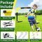 Happy Jump Soccer Goal for Backyard Pop Up Foldable Soccer Net for Children Gift (Black+Yellow, 5' x 3.6')