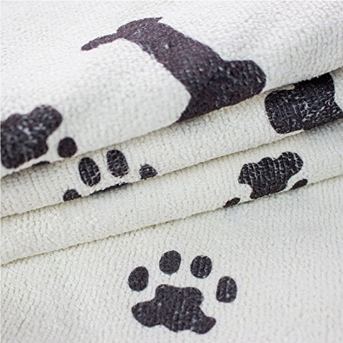 Zwipes Large Microfiber Pet Towels (Size: 30" x 36"), 2-Pack Soft Terry Cleaning Cloths