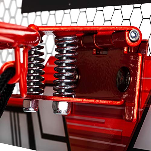 NERF Basketball Hoop Set - Pro Hoop Mini Hoop Set with Mini NERF Basketball - Steel Rim Great for Dunking - Over The Door Basketball Hoops