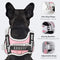 UPET No Pull Dog Harness Reflective Heavy Duty Adjustable Service Puppy Emotional Support Pet Vest Harnesses for Small Medium Large Dogs Walking(Inclouded 1*Dog Seat Belt 2*Removeable Tags)(Pink L)