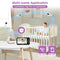 Baby Monitor,HelloBaby Remote Pan-Tilt-Zoom Baby Monitor with Camera and Audio,Night Version Temperature Sensor, 2 Way Audio,Clock Alarm,Digital Zoom,1000 FT (50)