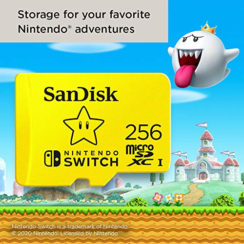 SanDisk MicroSDXC UHS-I Card for Nintendo Switch 256GB