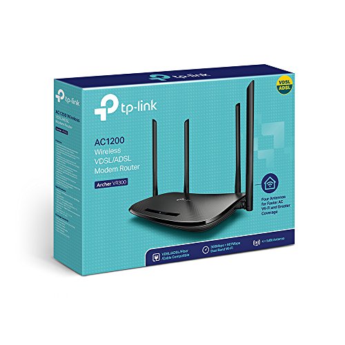 TP-LINK AC1200 Wireless VDSL/ADSL Modem Router, NBN Ready (Archer VR300) | AU Version |