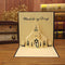 3D Stereo Greeting Cards Musical Instrument Cello Postcard Creativity Customizable Keepsake All Occasion Decoration