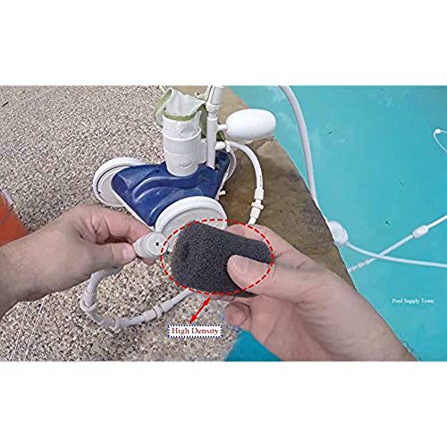 5X Polaris Pool Cleaner Parts, Pool Hose Tail Sweeps Scrubbers for Polaris 180, 280, 360, 380, 480, 3900, W7230245, 91003105 Pool Backup Filter Cleaner Parts