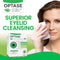 Optase Tea Tree Oil Eyelid Cleansing Wipes - for Daily Eyelid Hygiene & Relief for Blepharitis, Tired and Dry Eyes - 20 Wipes