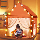 Kids Tent - Large Kids Playhouse with Windows, Kids Play Tent Fairy Tent Kids Tent for Indoor and Outdoor, House Tent Washable Play Tent, Best for Girls & Boys