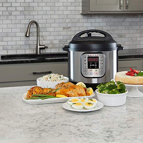 Instant Pot Duo Electric Multi-Use Pressure Cooker, Stainless Steel, 5.7L, Silver