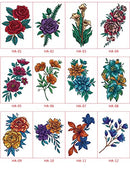 36 Sheets Flowers Temporary Tattoos Stickers,Waterproof Body Art Fake Tattoos for Women and Girls