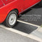 Car Driveway Curbside Bridge Ramp - Heavy Duty Rubber Threshold Curb Ramp, Used for Loading Dock, Garage, Sidewalk, Truck, Scooter, Bike, Motorcycle, Wheelchair Mobility, Other Vehicle - Pyle