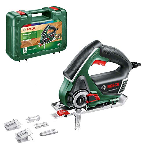 Bosch Home & Garden 500W Electric NanoBlade Saw, Includes Blade and Case, Vibration Free Cuts, Bevel Cuts (AdvancedCut 50)