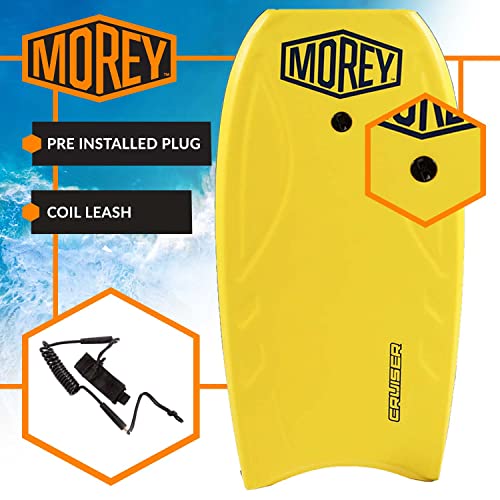 Morey 44" Big Kahuna Bodyboard with Power Rod Stringer - Blue