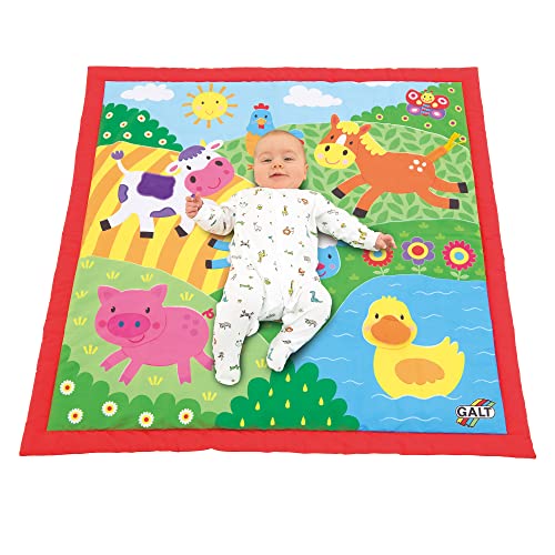 Galt Toys, Large Playmat - Farm, Baby Play Mat, Ages 0 Months Plus