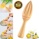 Lemon Cone Juicer Squeezer Wooden Manual Press Juicer Fruit Reamers for Lemon Juice, Lime Juice, Orange Juice, Citrus Fruits