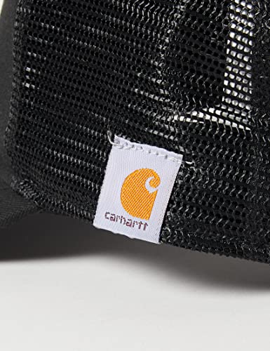 CARHARTT Rugged Professional Series Canvas Mesh Back Cap, Black, One Size