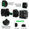 BARST 2500L/H Submersible Water Pump with Sponge Filter, Pond 5m Power Cord for Aquarium, Fountains, Fish Tank, Feature 4 Strong Suction Cups&4 Nozzles, 45W Black