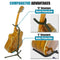 GLEAM Guitar Stand - Adjustable Fit Electric, Classical Guitars and Bass, Guitar Accessories, Folding Guitar Stand