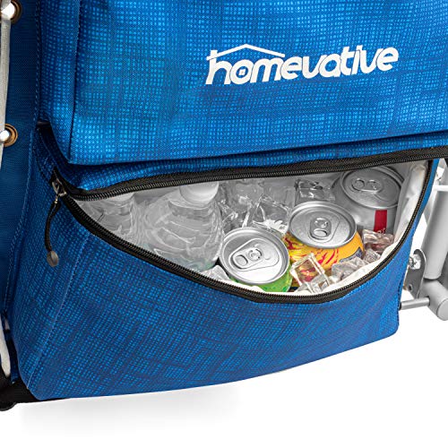 Our Stunning TealBlue Fun Backpack Cooler Chair Kit. Stylish Ultra