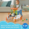 Fisher-Price 2-Sided Steady Speed Panda Walker, Interactive Baby Walking Toy with Activities and Learning Songs [Amazon Exclusive]