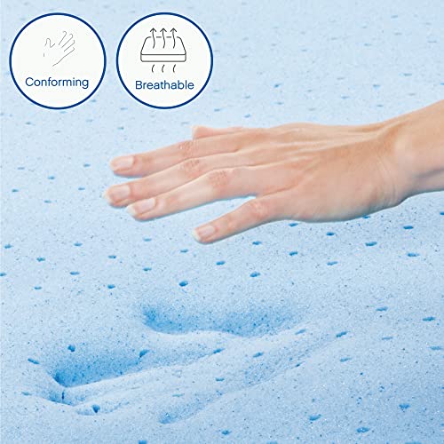 Vibe Gel Memory Foam Sofa Bed Mattres| Replacement Mattress for Full Size Sleeper Sofa and Couch Beds
