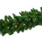 Gifts 4 All Occasions Limited SHATCHI 2m Long Garland LED Pre Lit with Various Tips Christmas Lightings Fireplace Home Wall Decorations, Green