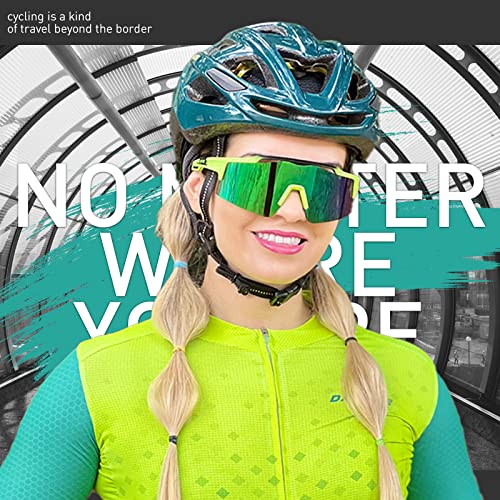 KAPVOE Photochromic Cycling Glasses UV400 Protection Mountain Bike Clear Sports Sunglasses For Men Women MTB Bicycle Riding Baseball Running Driving Fishing Golf GR04