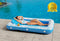 Inflatable Tanning Pool Lounger Float - Jasonwell 4 in 1 Sun Tan Tub Sunbathing Pool Lounge Raft Floatie Toys Water Filled Tanning Bed Mat Pad for Adult Blow Up Kiddie Pool Kids Ball Pit Pool (L)