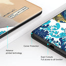 Ayotu Slim Case for 6" All-New Amazon Kindle 11th Generation 2022 (Model:C2V2L3)- Colorful PU Leather Cover with Auto Wake/Sleep- ONLY Fits 6 inch Basic Kindle 2022 Release, Surfing in Kanagawa