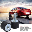 Yosoo 4Pcs M6 Rubber Mounts Shock Absorber Anti Vibration Silentblock Car Boat Bobbins