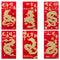 Hying 36 PCS Chinese Red Envelopes Chinese HongBao Card Envelopes 2024 Chinese New Year Dragon Lucky Money Pockets Lunar Year Red Envelopes for New Year Spring Festival Wedding Birthday Party