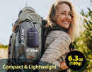 TREKOLOGY Camping Pillow Aluft Pro, Large Inflatable Camping Pillows for Sleeping, Travel Beach Pillow Inflatable Pillow Inflatable Cushion Blow Up Pillow for Camping Pillows Compact Inflatable Pillow