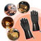 Schwer Grill BBQ Gloves 932℉ Heat Resistant Cooking Barbecue Gloves Waterproof Grilling Gloves for Turkey Fryer, Baking, Oven, Oil Resistant Neoprene Coating with Long Sleeve